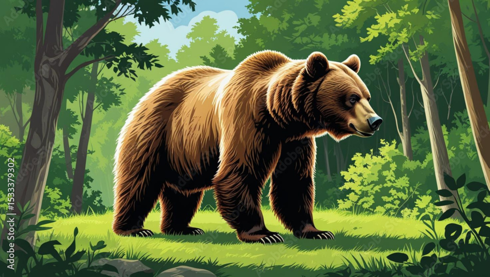 brown bear cub