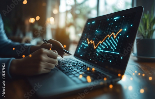 An expert analyzes financial data to drive business growth—strategizing to boost sales and profits through smart planning, investment decisions, and financial performance analysis.