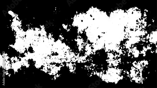 Wallpaper Mural Distressed Grunge Texture Overlay with High Contrast Abstract Ink Splatter Pattern Torontodigital.ca