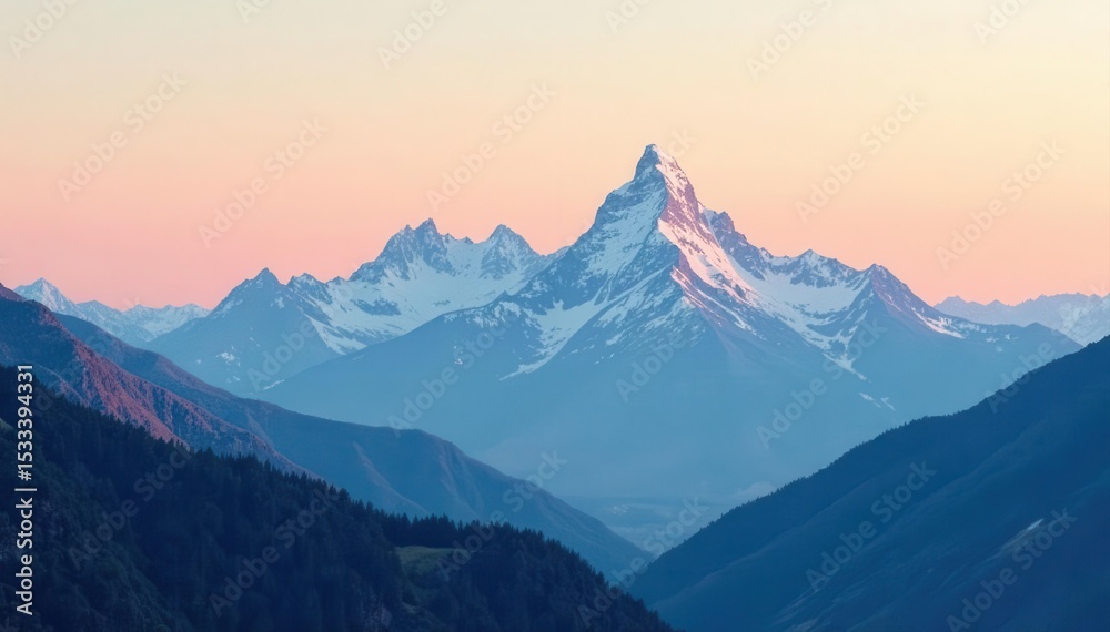 Subtle mountain peaks, minimalist palette, mid-century vibe , geometric, vector Subtle mountain peaks, minimalist palette, mid-century vibe , geometric, vector