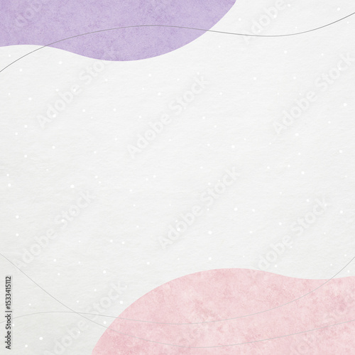 Stylish Japanese paper texture with a modern design. Organic wave patterned washi paper background.