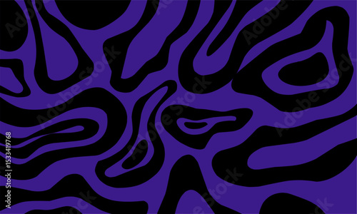 Blue liquid abstrack background vektor