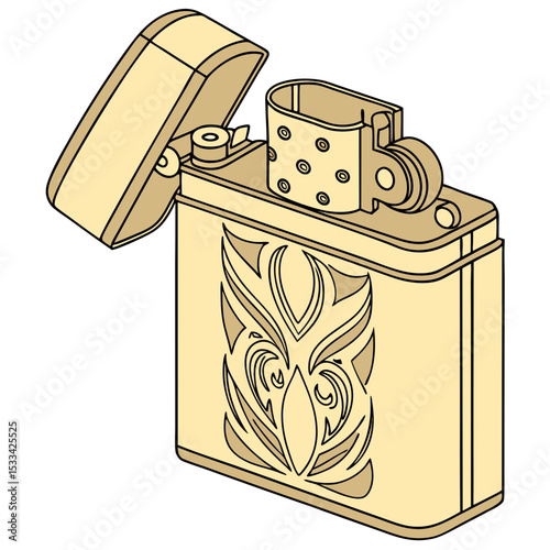 cigarette lighter and cigarette