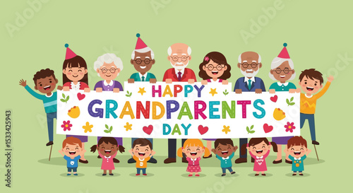 Happy Grandparents Day Celebrating Family & Love