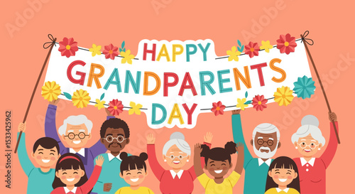 Happy Grandparents Day Celebrating Family & Love