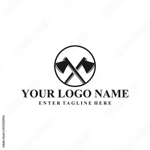 professional logo design axe, carpentry tools,carpenter,woodworker,vector,symbol,silhouette,badge,equipment, illustration, symbol, vintage, emblem, logo, tool, element, silhouette, sign, isolated, des