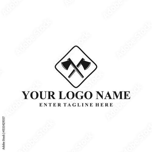 professional logo design axe, carpentry tools,carpenter,woodworker,vector,symbol,silhouette,badge,equipment, illustration, symbol, vintage, emblem, logo, tool, element, silhouette, sign, isolated, des