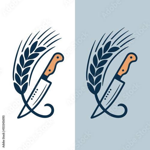 vector illustration of a fishing rod