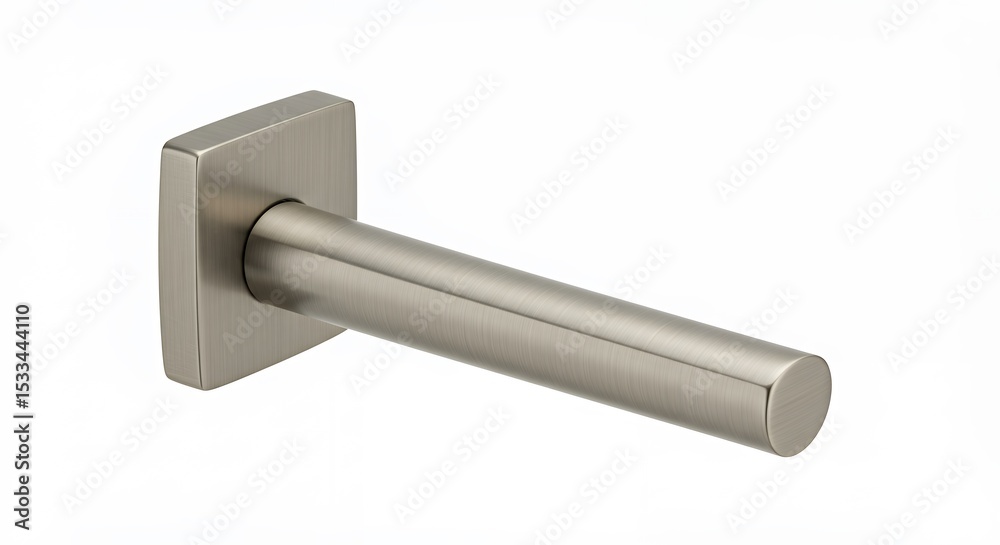 Fototapeta premium Brushed metal wall mounted accessory