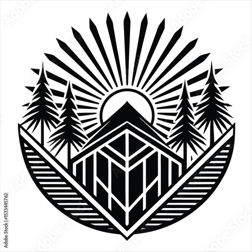 World Rainforest Day logo design, Vibrant Tropical Leaves & Wildlife, Waterfall & Biodiversity, Tree of Life with Earth Integration, Geometric Rainforest Skyline, Exotic Parrot in Flight with Foliage