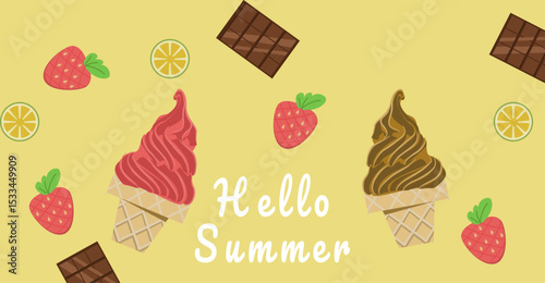 Ice cream summer