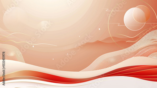 Background of Chinese style festival theme