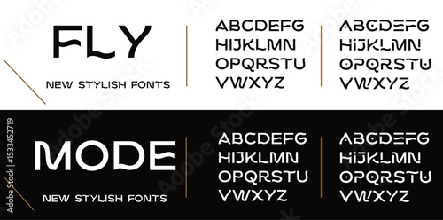 Font alphabet creative modern with black dots, letters A, B, C, D, E, F, G, H, I, J, K, L, M, N, O, P, Q, R, S, T, U, V, W, X, Y, Z and numerals 0, 1, 2, 3, 4, 5, 6, 7, 8, 9, vector illustration 10EPS