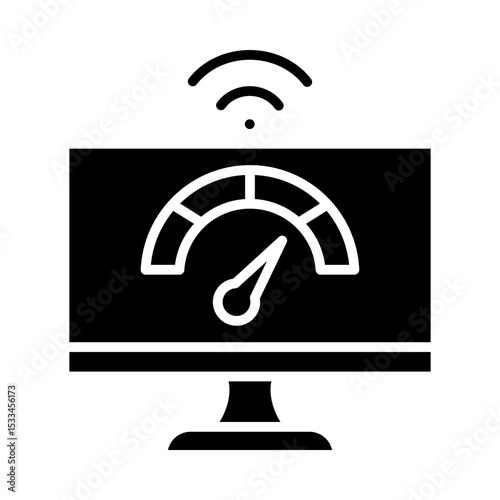 internet speed test icon
