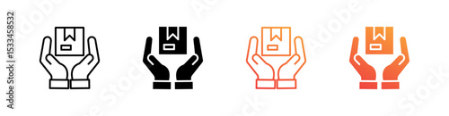 Handling Multiple Style Icon Set Vector 