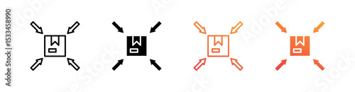 Import Multiple Style Icon Set Vector 