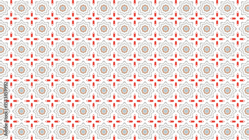 Digital seamless pattern background for fashion textile vector.