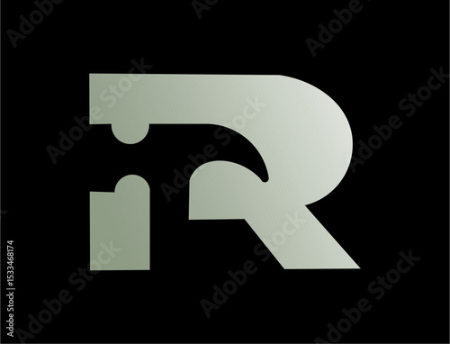 Logo r with hummer silhouette