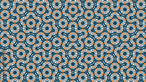 Digital seamless pattern background for fashion textile vector.