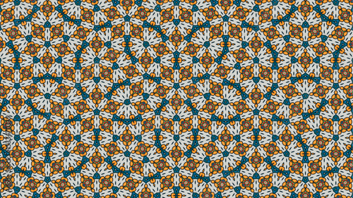 Digital seamless pattern background for fashion textile vector.