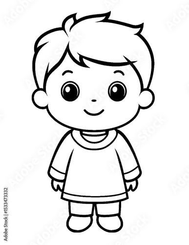 Black and white color pages for kids