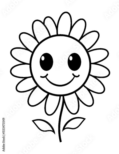 Black and white color pages for kids