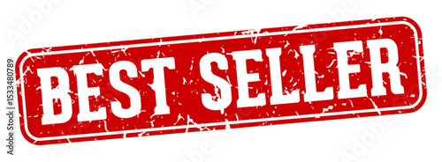 bestseller rectangular sign. bestseller stamp