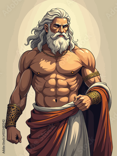 Zeus Father of Gods Greek mythology Gods of mythology series