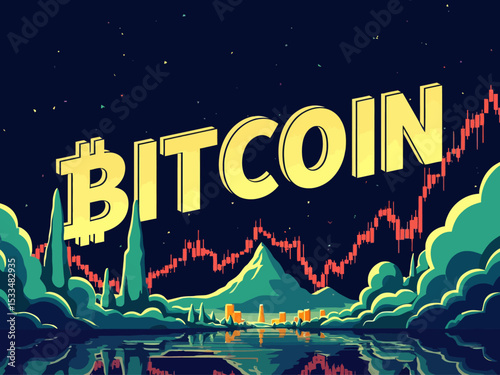 an image with very large text Bitcoin Koers vandaag in the centre of the image