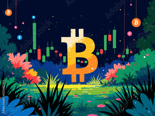 an image with very large text Bitcoin Koers vandaag in the centre of the image