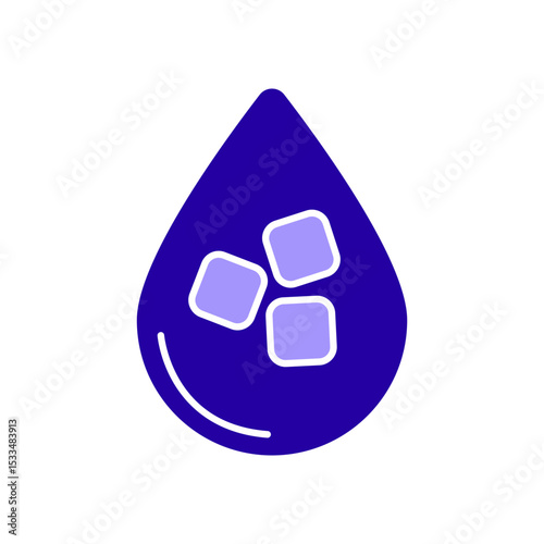 Icon a blood sugar, isolated against a clean background.