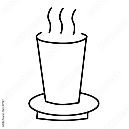 hot drink vector icon