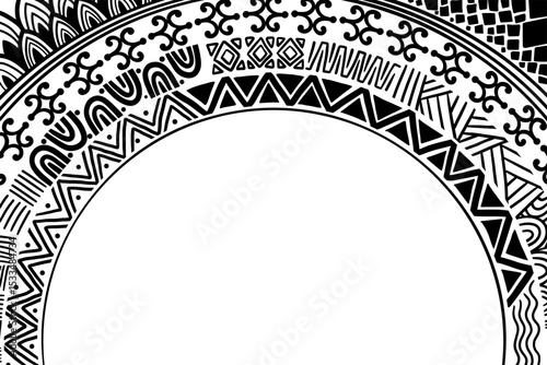 Abstract freedom day on black colour