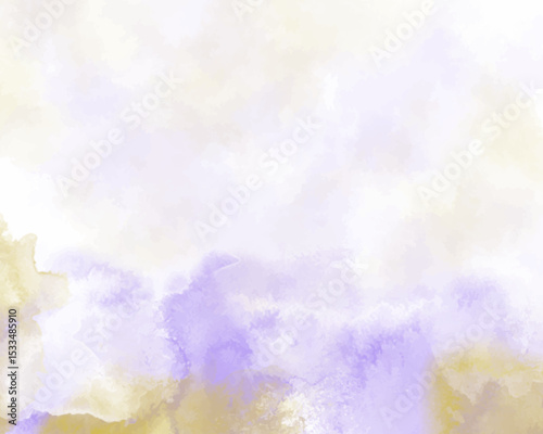Abstract colorful watercolor for background. Digital art painting. For Watercolor wedding invitation card