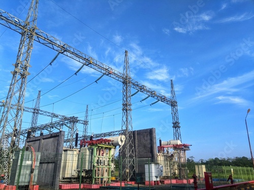 PLN substation in Sambas district