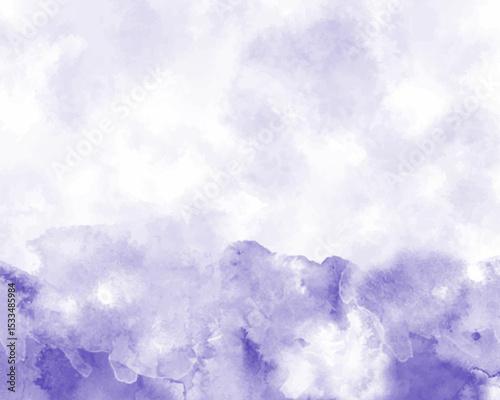 Abstract colorful watercolor for background. Digital art painting. For Watercolor wedding invitation card