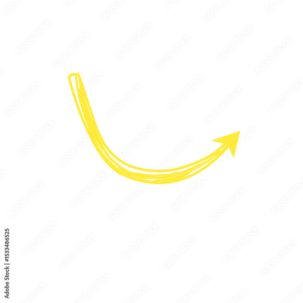 handdrawn chalk arrow stroke cute handdrawn chalk arrow stroke cute
