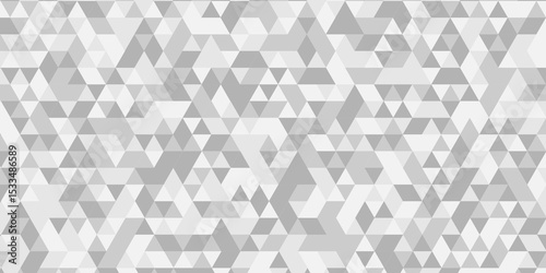 Geometric abstract diamond repeat origami white, gray square cube triangulated random cube low polygon triangle textile web abstract corporate creative design.	