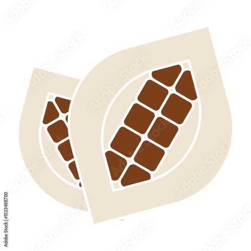 Happy chocolate day. Desserts and Sweet Food, Chocolates Icon Set
