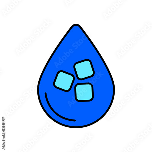 Icon a blood sugar, isolated against a clean background.