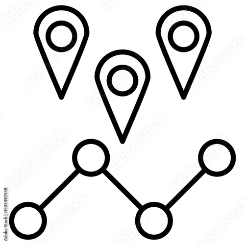 Location Network Icon