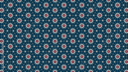 Digital seamless pattern background for fashion textile vector.