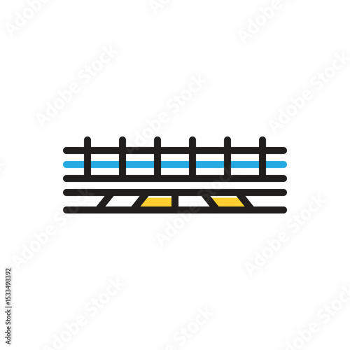 Multi color icon for boundary