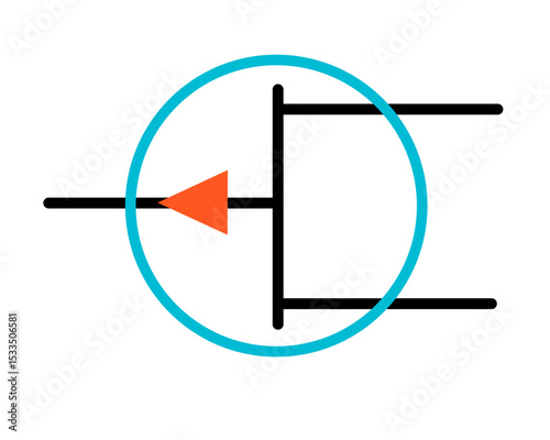 Zener Diode Electronic Circuit Symbol
