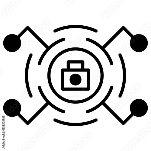 Cyber Security Icon