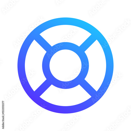 help gradient icon