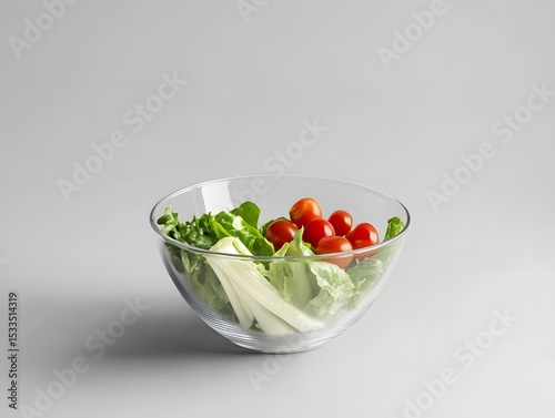 Variety of clean food with white background
