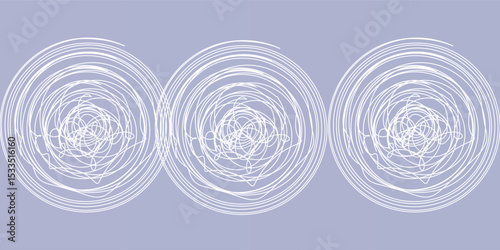 White Background with Circular Glow Effect. Abstract Round Flare Halo. Vector eps 10