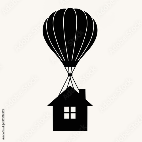 Colorful hot air balloons gracefully fly across the sky, offering an adventurous and fun mode of air travel