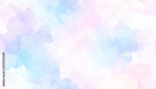 Seamless Soft Watercolor Pastel Texture